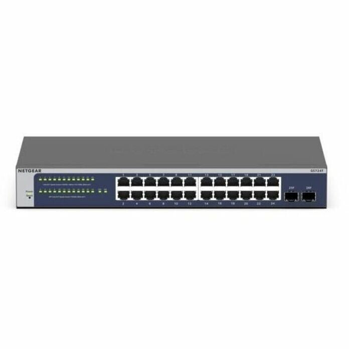 Netgear GS724T-600NAS 24 Port SFP Gigabit Ethernet Smart Managed Switch