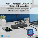 Plugable TBT4-UDX1 Thunderbolt 4 Docking Station Dual Monitor 100W Charging