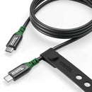 Plugable USBC-240W-1M 1m/3.2ft USB-C to USB-C Cable 240W 20Gbps Data Transfer