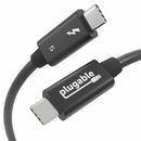 Plugable TBT5-240W1M 1m/3.2ft Thunderbolt 5 240W Cable 80Gbps Data Transfer
