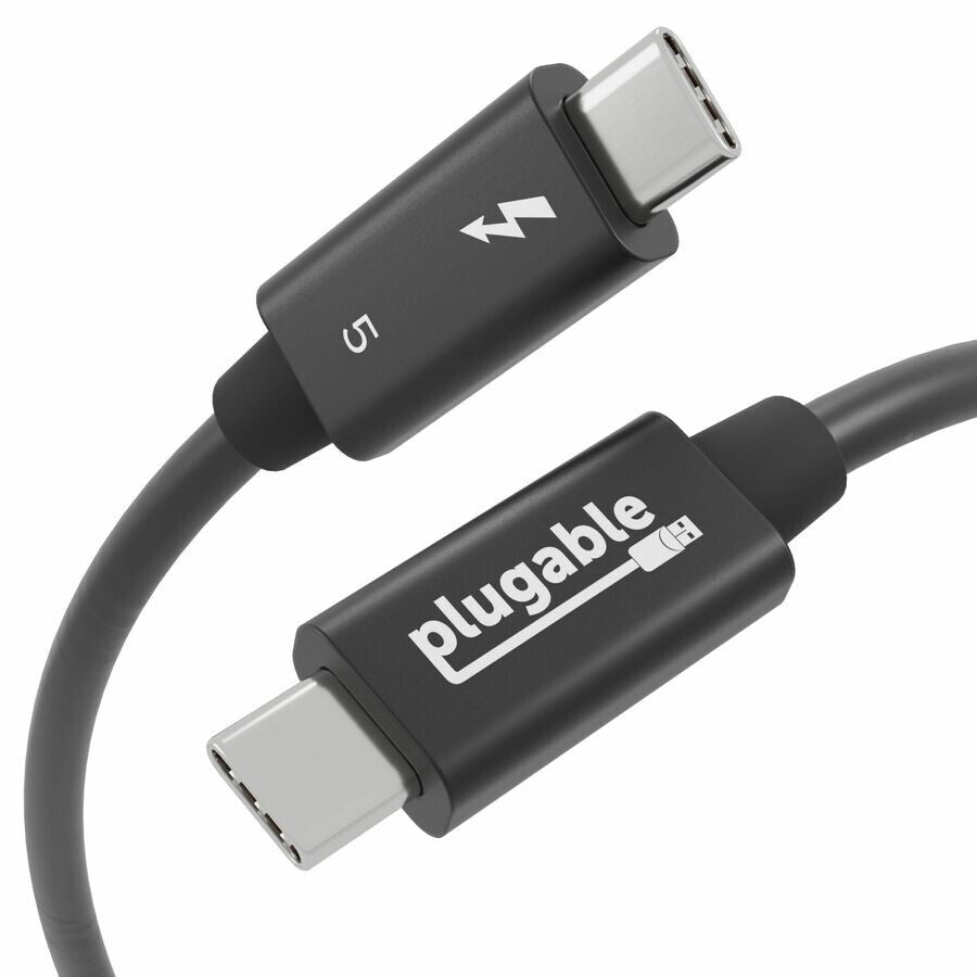 Plugable TBT5-240W1M 1m/3.2ft Thunderbolt 5 240W Cable 80Gbps Data Transfer