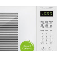 Panasonic NN-SU656W 1100 Watt White 3 Power Level Countertop Microwave Oven