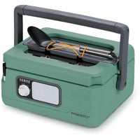 Presto 06016 Nomad 6 Quart Traveling Slow Cooker Green 1.5gal Glass Lid Nonstick