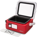 Presto 06011 Nomad 6 Quart Traveling Slow Cooker Red 1.5gal Glass Lid Nonstick