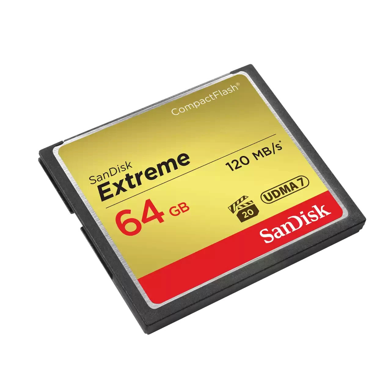 Sandisk SDCFXSB-064G-G46 Extreme 64GB Compact Flash Card 120Mbps Read