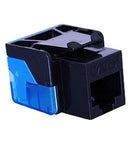 ICC ICC-IC1078E5BK MODULE- CAT 5e- EZ- BLACK