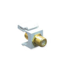 ICC ICC-IC107B5GWH MODULE- F-TYPE- GOLD PLATED- WHITE