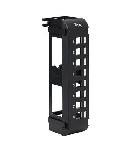 ICC ICC-IC107BP8VB PATCH PANEL- BLANK-VERTICAL-8-PORT FLUSH