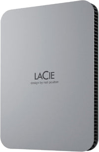 Seagate Lacie STLP1000400 1TB Portable External USB Hard Drive Silver 2.5 MAC PC