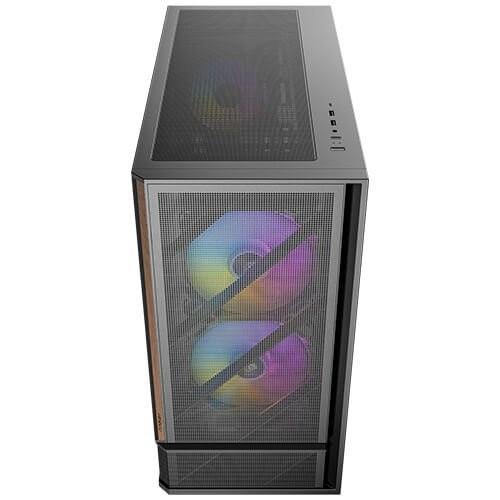ANTEC P30 ARGB Mid-Tower ATX Case 5x ARGB Fans Wood Accent 360mm Rad