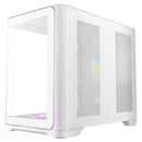 ANTEC C5 CURVE ARGB White Mid-Tower ATX Desktop PC Case USB-C Curved TG 4x Fans
