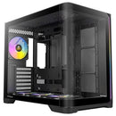 ANTEC C5 CURVE ARGB Mid-Tower ATX Desktop Case USB-C Curved TG 4xARGB Fans Black