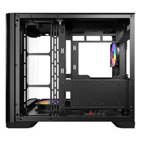 ANTEC C5 CURVE ARGB Mid-Tower ATX Desktop Case USB-C Curved TG 4xARGB Fans Black