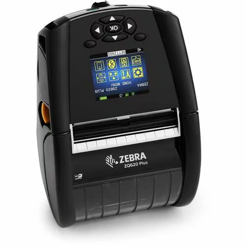 Zebra ZQ62-AUXA004-00 ZQ620 Plus Direct Thermal Printer 3" WiFi 6 BT 5.x Mobile