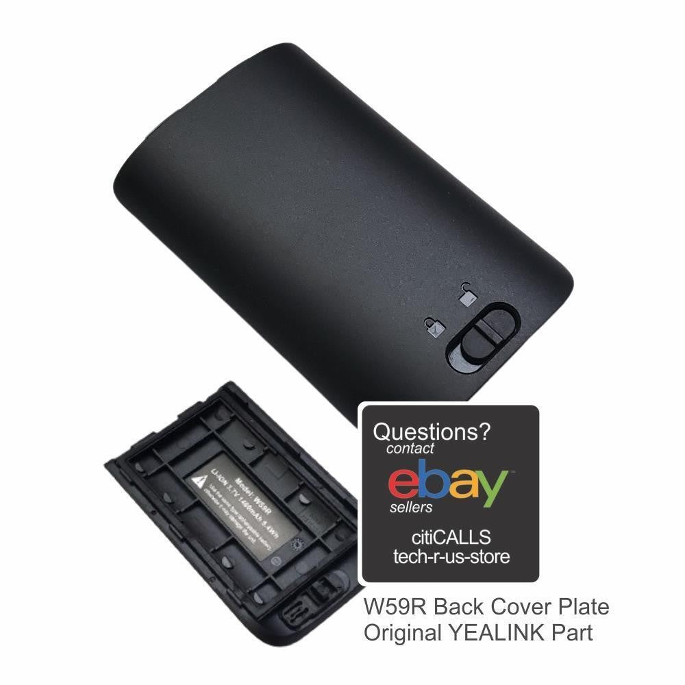 Yealink BTC-W59R W59R-BTC 330100001029 Battery Cap Cover for W59R Rugged Handset
