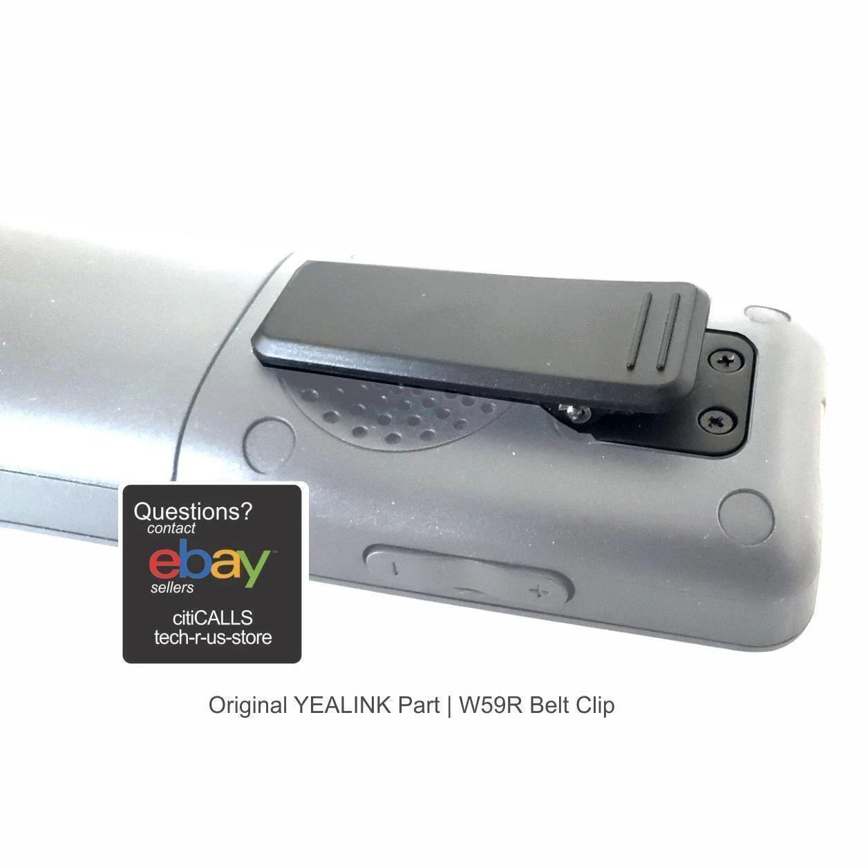 Yealink BCL-W59R W59R-BC 330100010031 Rugged Belt Clip for W59R DECT Handset