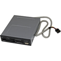 StarTech 35FCREADBK3 3.5inch Front Bay 22in1 USB2.0 Card Reader Black Retail