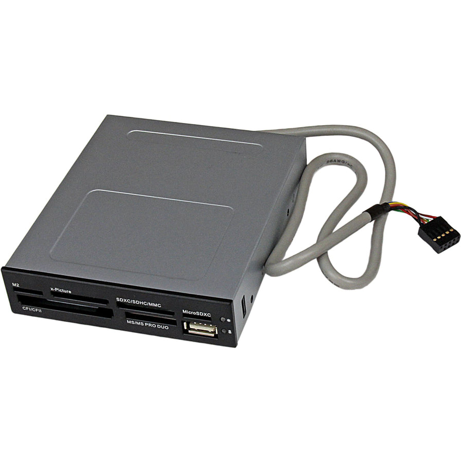 StarTech 35FCREADBK3 3.5inch Front Bay 22in1 USB2.0 Card Reader Black Retail