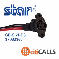 Star Micronics 37963360 CB-SK1-D3 POWER CABLE PS60 Hoshiden PS to Hirose Printer