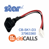 Star Micronics 37963360 CB-SK1-D3 POWER CABLE PS60 Hoshiden PS to Hirose Printer