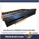 Star Micronics 37969590 Cash Drawer Till for CD4-1616 5 Bills & 8 Coins - Black
