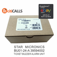 Star Micronics 39594002 BU01-24-A Splash Proof CVR SPC-T700 Ticket Alarm Buzzer