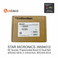 Star Micronics 39594012 MCS10 mC-Sound Customizable Alarm