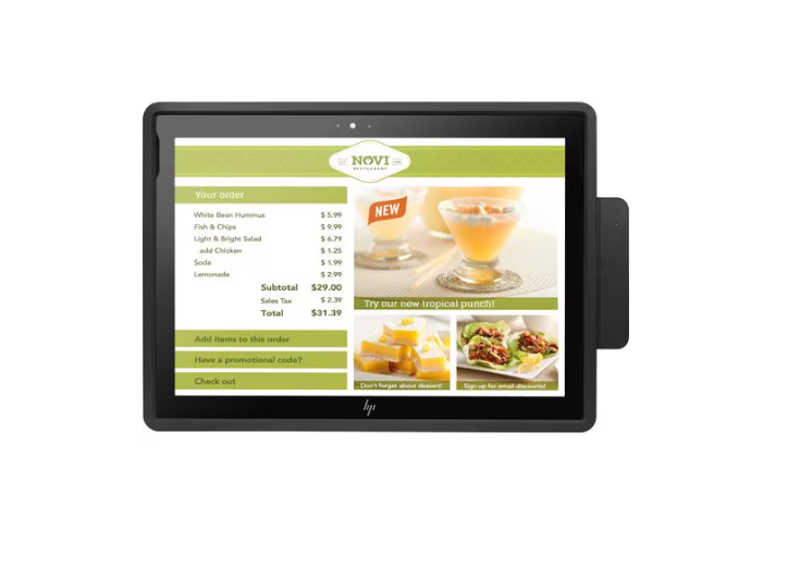 HP 39F09AA Engage Go 10 inch Case - Black For  HP Engage Go 10" Tablet
