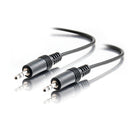 C2G 40413 6ft 3.5mm Audito Cable - AUX Cable - M/M - Black