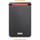 HID 40NKS-02-01EAVP Signo 40, Black/Silver, Pigtail, CRD PFL Smart, MA