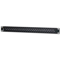 Signamax 48458FTHD1-C6 48-Port Category 6 Feed-Thru Unscreened HD Panel, 1 RMU