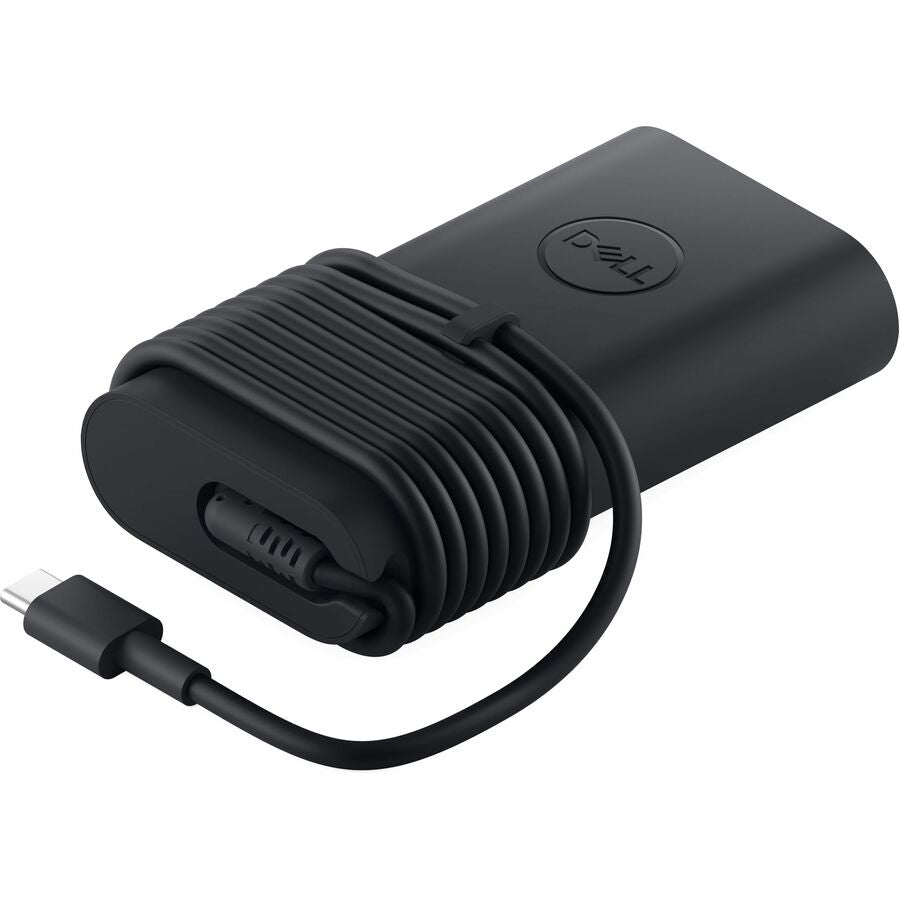 Dell 492-BDNJ 100W USB-C GaN Ultra Slim Adapter - 100 W - 5 A - Black