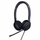 Yealink 1308141 UH37 Dual UC USB-C/A Wired Headset Black