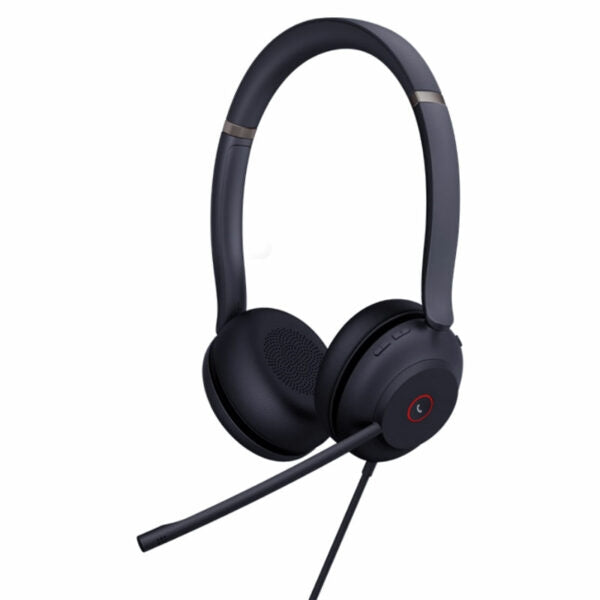 Yealink 1308141 UH37 Dual UC USB-C/A Wired Headset Black