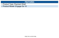 HP Retail 4K4M0AA Engage Go 10 Payment Shell