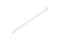 4Xem 4X10ZIPTIE250W  10" Cable Ties - White Medium Nylon/Plastic Zip Tie