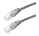 4XEM 4XC5EPATCH10GR 10FT Cat5e Molded RJ45 UTP Network Patch Cable (Gray)