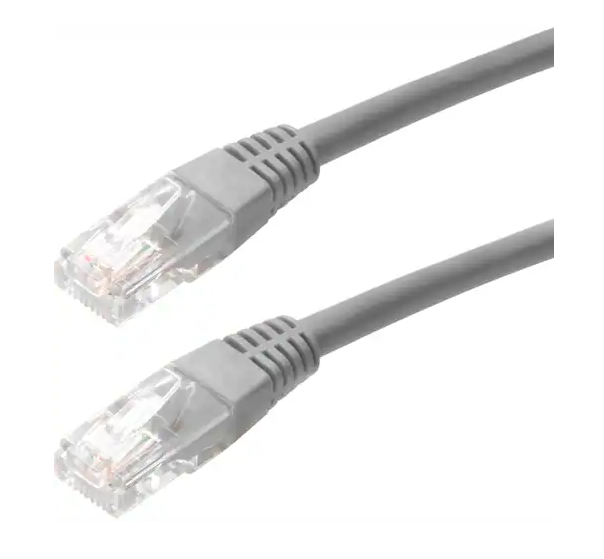 4XEM 4XC5EPATCH10GR 10FT Cat5e Molded RJ45 UTP Network Patch Cable (Gray)