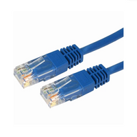 4Xem 4XC6PATCH25BL 25FT Cat6 Molded RJ45 UTP Ethernet Patch Cable (Blue)