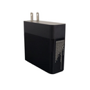 4Xem 4XGAN016140WB 140W Wall Charger Quintuple Output with Display - Black