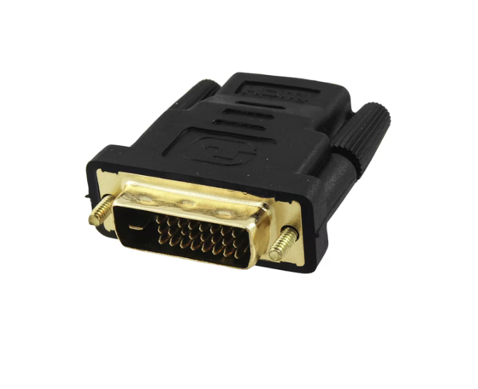 4Xem 4XHDMIDVIFMA DVI-D Male To Video Female Adapter - Black