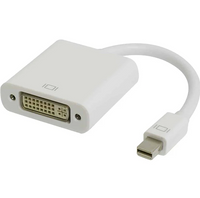 4Xem 4XMDPMDVIF Mini DisplayPort To DVI-I M/F Adapter - Active
