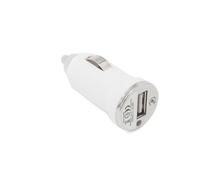 4Xem 4XMINICHARGE Universal USB Car Charger For iPhone/iPod/USB Devices (White)