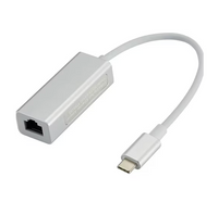 4Xem 4XUSBCETHERNET USB-C to Ethernet Adaptor - Compact  - White