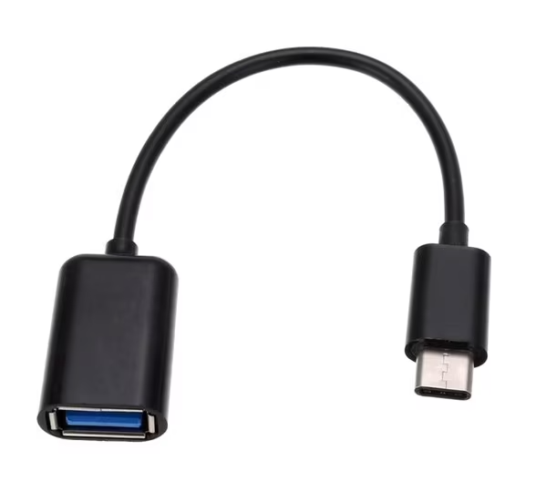 4Xem 4XUSBCUSB3AFB USB-C Male to USB-A Female Adapter - Reversible - Black