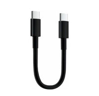4Xem 4XUSBCUSBC30CMB 1FT USB-C to USB-C 60W Power Delivery Cable - Black