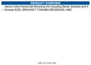 Honeywell 50129066-003 Xenon Ultra Horizontal Mounting Kit