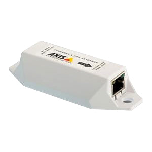 AXIS 5025-281 T8129 Indoor PoE Extender, 328', White