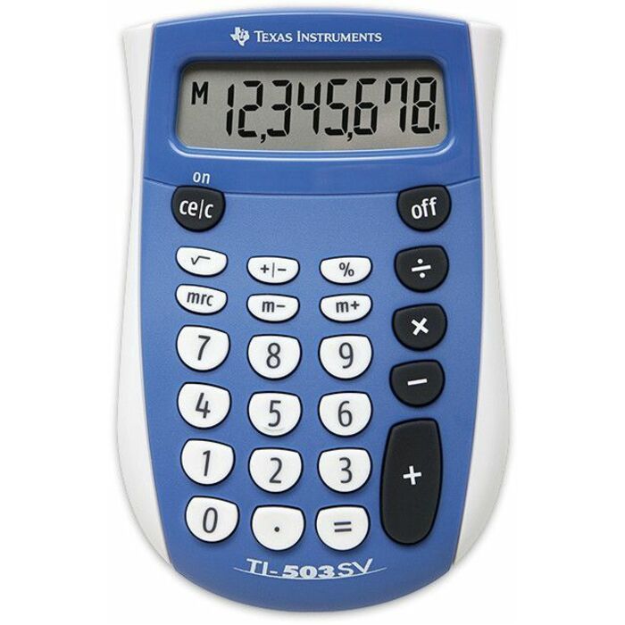 Texas Instruments 503SV/FC/3L1/A TI-503 SV Simple Calculator