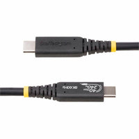 StarTech 50C-40G-USB4-CABLE 50cm (1.6ft) USB4 Cable,USB-IF Certified USB-C Cable